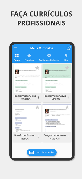 Image 0 for Meu Currículo: Rápido e F…