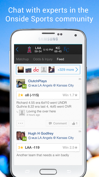 Image 2 for Scores & Odds by Onside S…