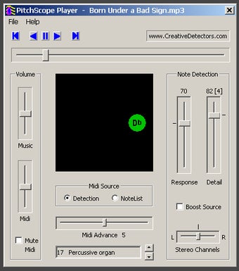 Image 0 for PitchScope Player