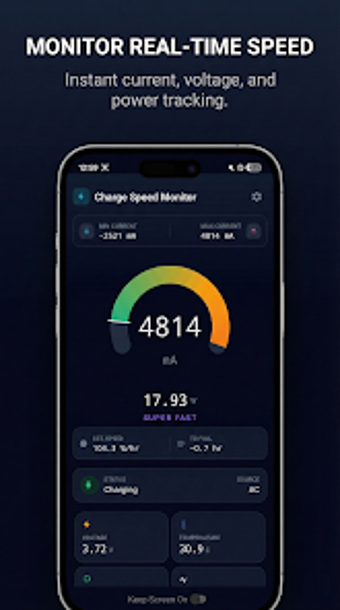 Image 0 for Charge Speed Monitor : Am…