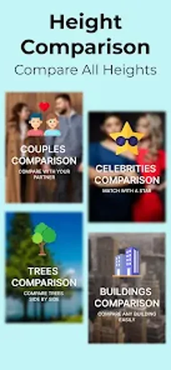 Image 0 for Height Comparison: Feet  …