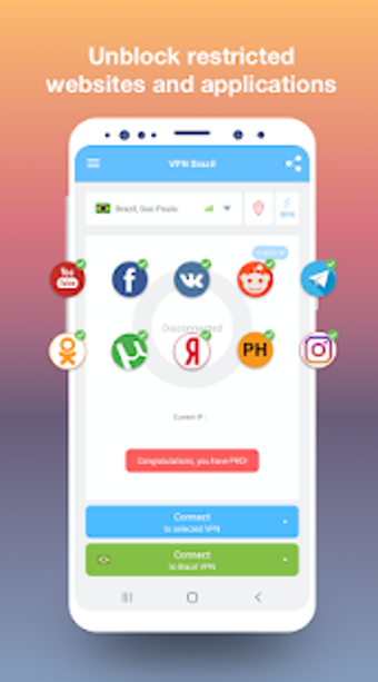 Image 3 for VPN Brazil - get free Bra…