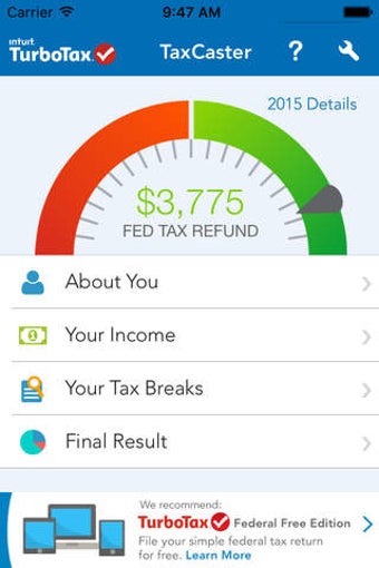 Imagen 4 para TaxCaster - Free tax refu…
