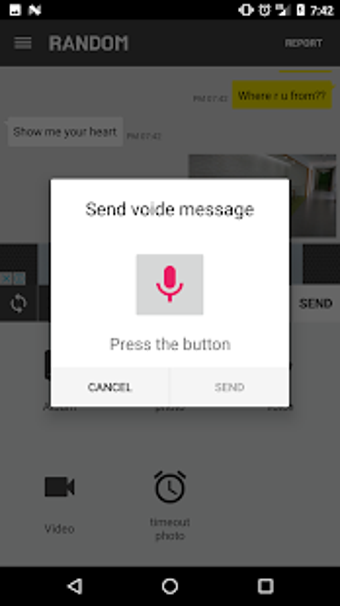 Imagen 1 para Secret Chat - Talk to Str…