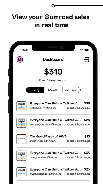Image 0 for Gumroad Dashboard