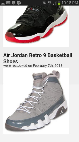 Imagen 0 para Jordan Restocks Free
