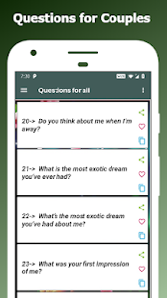 Imagen 0 para Romantic Questions to ask