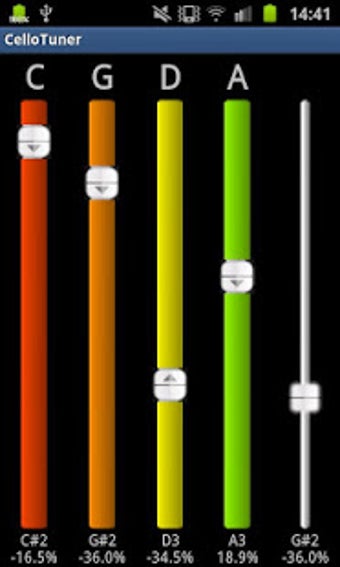 Imagen 1 para Cello Tuner (Free Version…