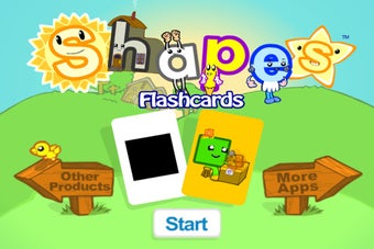 Image 0 for Meet the Shapes Flashcard…