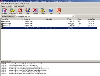 Image 0 for Fast PRN to Excel Convert…