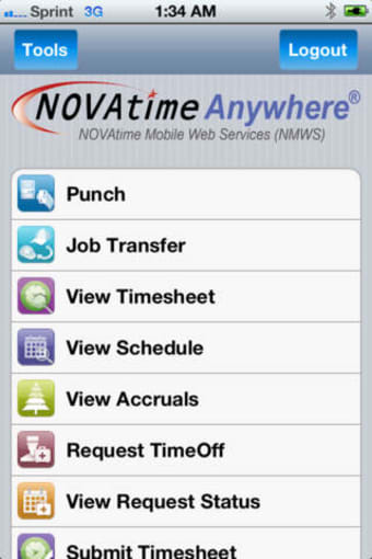 Image 0 for NOVAtime Mobile for iPhon…