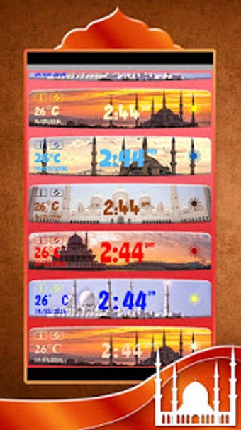 Imagen 2 para Mosque Digital Clock