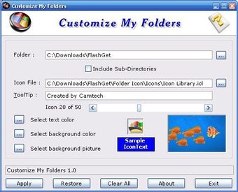 Image 1 for Customize My Folders
