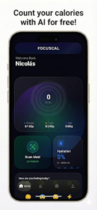 Image 0 for FocusCal: AI Calorie Coun…