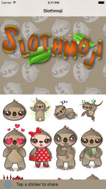 Image 0 for Sloth Emoji
