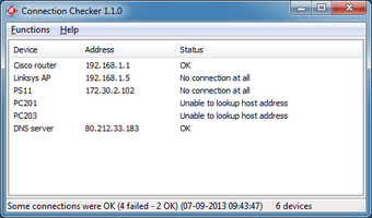 Image 0 for Connection Checker