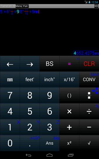 Image 1 for inch feet calculator