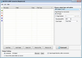 Image 0 for Ailt PDF to EMF Converter