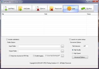 Imagen 0 para AFP2PDF Transform Server