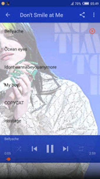 Image 0 for Billie Eilish - All Songs…