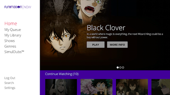 Imagen 1 para FunimationNow for Android…