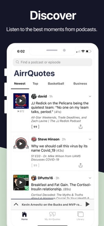 Image 0 for Airr - Highlight podcasts
