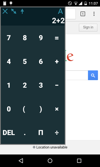 Image 2 for AirCalc (floating calcula…