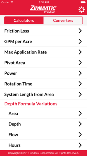 Image 1 for Zimmatic Irrigation Calcu…