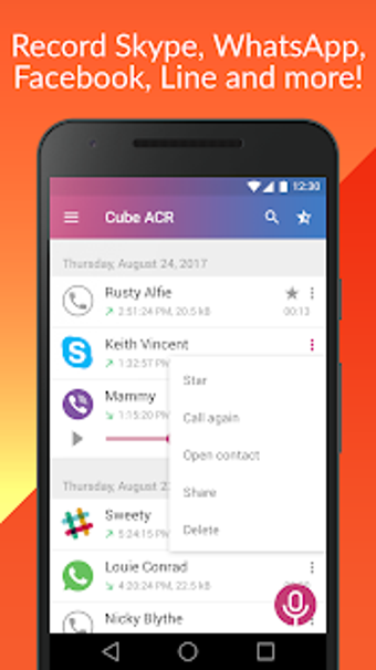 Imagen 1 para Cube Call Recorder ACR