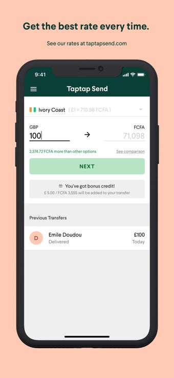 Image 1 for Taptap Send: Money Transf…