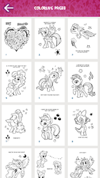 Image 1 for My Little Pony Coloring B…