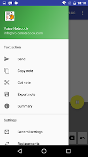 Imagen 1 para Voice Notebook - continuo…