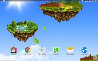 Imagen 2 para Flying Islands Live Wallp…