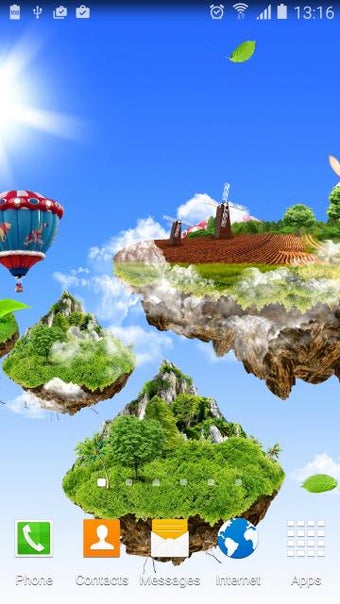 Imagen 3 para Flying Islands Live Wallp…