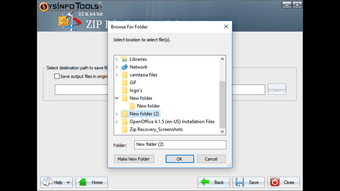 Image 0 for SysInfo ZIP Repair Tool F…