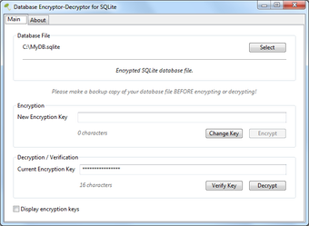 Imagen 0 para Database Encryptor-Decryp…