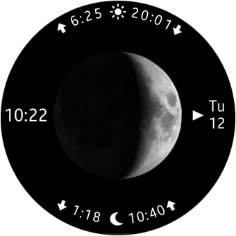 Image 1 for Moon Calendar Watch