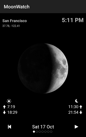 Image 3 for Moon Calendar Watch