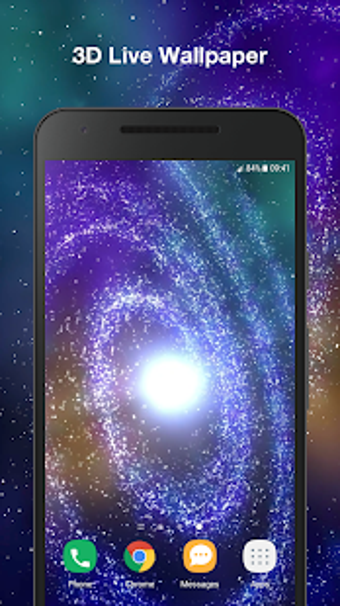Image 1 for 3D Galaxy Live Wallpaper