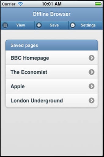 Image 0 for Offline Web Browser