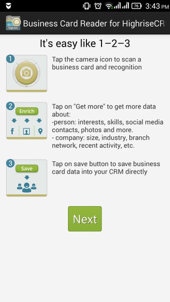Image 4 for Business Card Reader High…