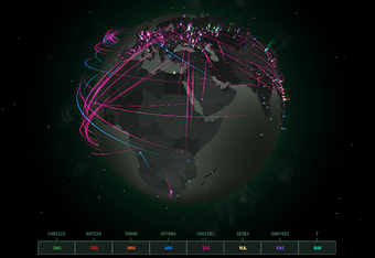 Image 2 for Cyber Attack Live Map