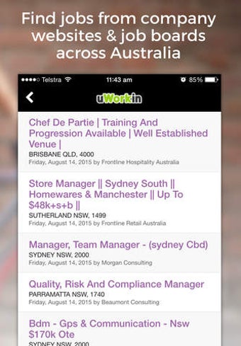 Image 0 for uWorkin Jobs - 100,000+ j…