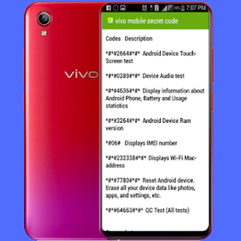 Image 1 for vivo mobile secret code