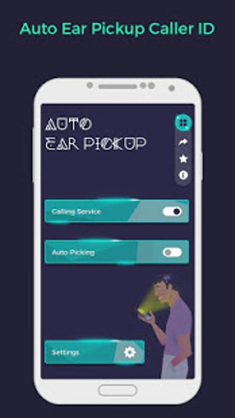 Imagen 2 para Auto Ear Pickup Caller ID…