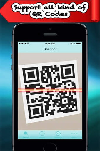 Image 0 for Laser scan QR code and Ba…