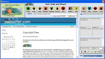 Image 0 for OwlSurfer Browser Editor …