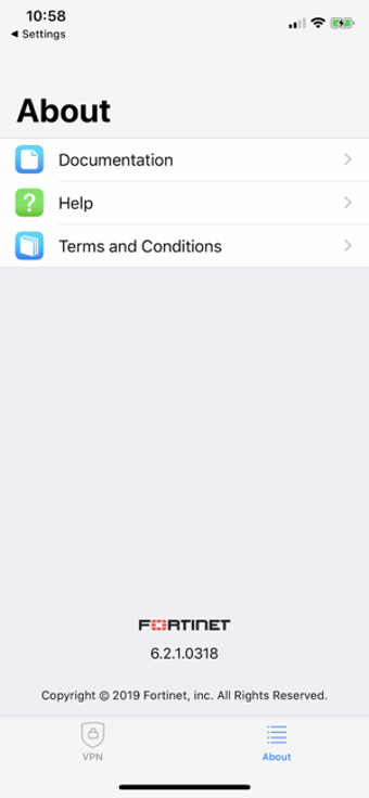 Image 1 for FortiClient VPN