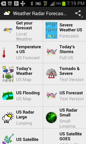 Imagen 2 para Weather Radar Forecast Ap…