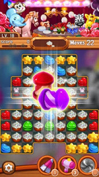 Imagen 1 para Candy Amuse: Match-3 puzz…